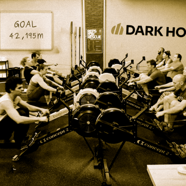 42,195m Marathon Row Dark Horse Rowing